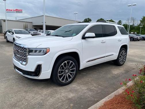 Summit White 2021 GMC Acadia Denali