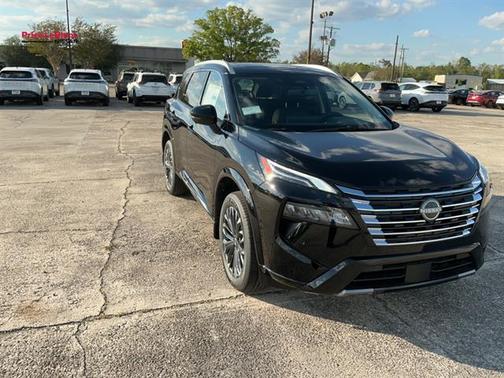 Black 2026 Nissan Rogue Platinum