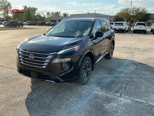 Black 2026 Nissan Rogue Platinum