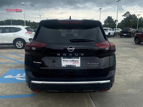 Black 2026 Nissan Rogue Platinum