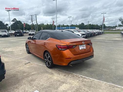 Orange 2023 Nissan Sentra SR