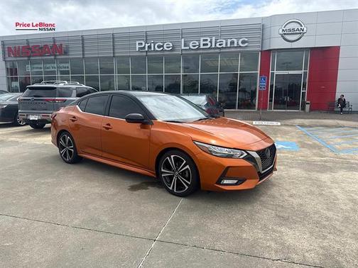 Orange 2023 Nissan Sentra SR