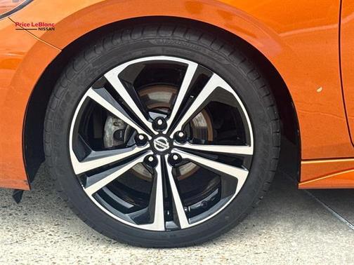 Orange 2023 Nissan Sentra SR