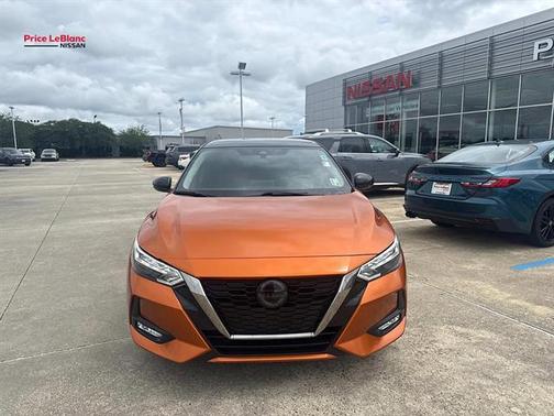 Orange 2023 Nissan Sentra SR