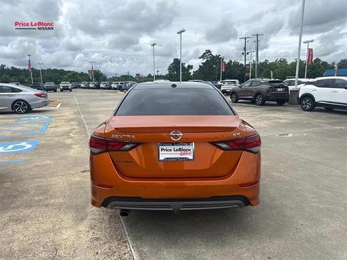 Orange 2023 Nissan Sentra SR