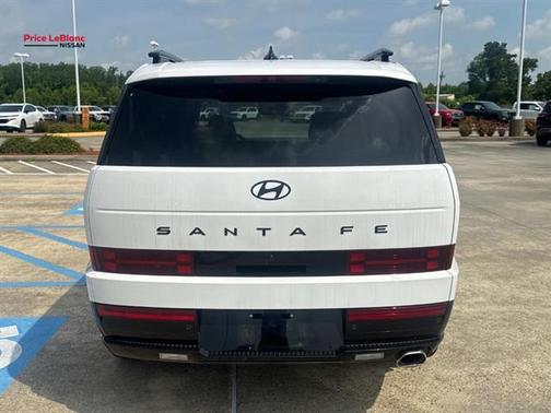 Serenity White Pearl 2025 Hyundai SANTA FE Calligraphy