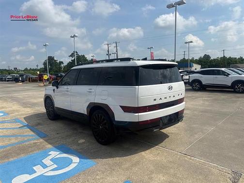 Serenity White Pearl 2025 Hyundai SANTA FE Calligraphy