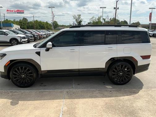 Serenity White Pearl 2025 Hyundai SANTA FE Calligraphy