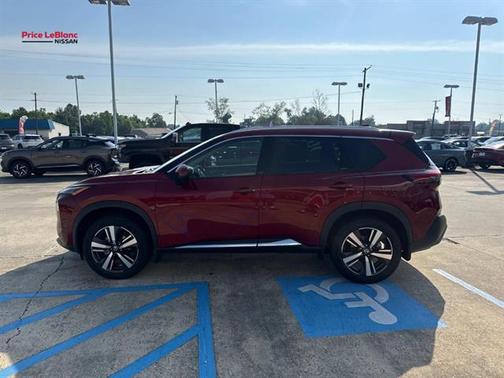 Scarlet Ember 2021 Nissan Rogue SL