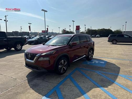 Scarlet Ember 2021 Nissan Rogue SL