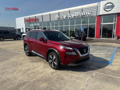 Scarlet Ember 2021 Nissan Rogue SL