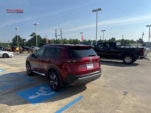 Scarlet Ember 2021 Nissan Rogue SL