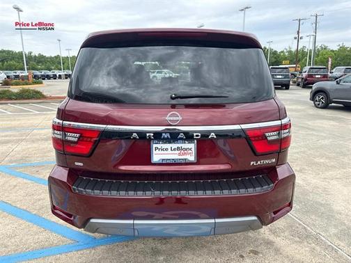Coulis Red 2022 Nissan Armada Platinum