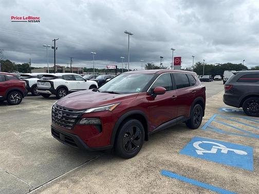 Scarlet Ember 2026 Nissan Rogue SV