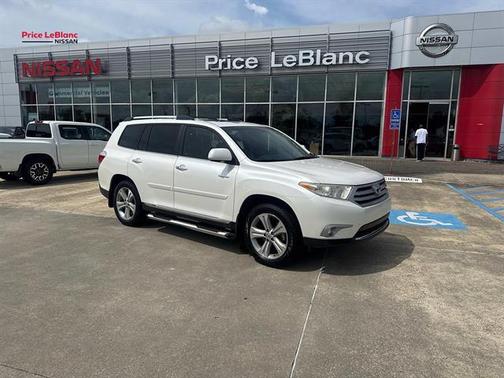 Blizzard Pearl 2013 Toyota Highlander Limited