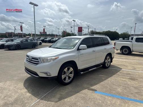 Blizzard Pearl 2013 Toyota Highlander Limited
