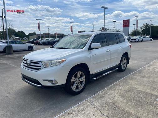 Blizzard Pearl 2013 Toyota Highlander Limited