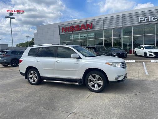 Blizzard Pearl 2013 Toyota Highlander Limited