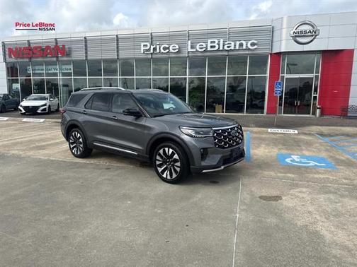 Carbonized Gray 2025 Ford Explorer Platinum