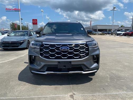 Carbonized Gray 2025 Ford Explorer Platinum