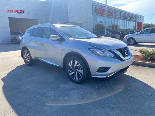 Brilliant Silver 2017 Nissan Murano Platinum