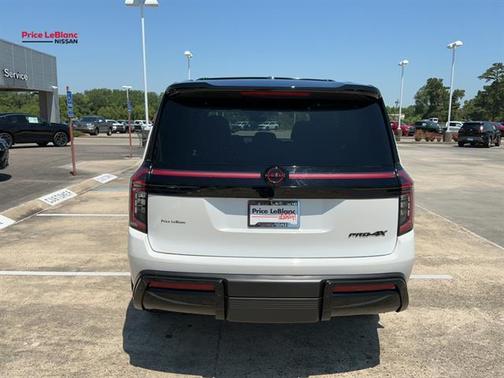 White 2025 Nissan Armada PRO-4X