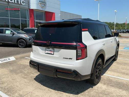 White 2025 Nissan Armada PRO-4X