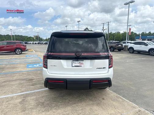 White 2025 Nissan Armada PRO-4X