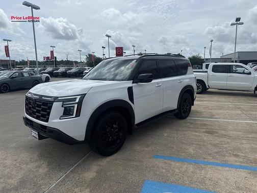 White 2025 Nissan Armada PRO-4X
