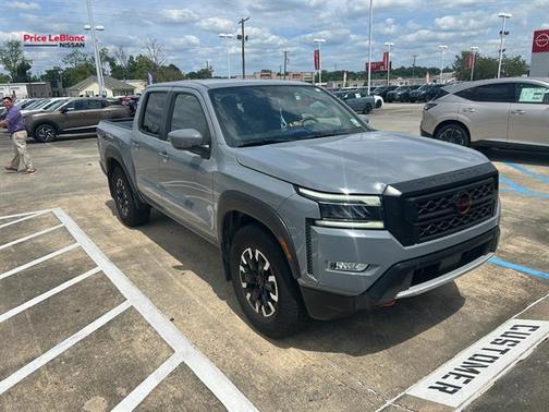 Boulder Gray Metallic 2024 Nissan Frontier PRO-X