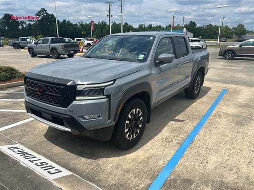 Boulder Gray Metallic 2024 Nissan Frontier PRO-X