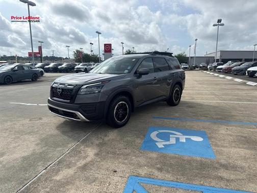 Gun Metallic 2023 Nissan Pathfinder Rock Creek