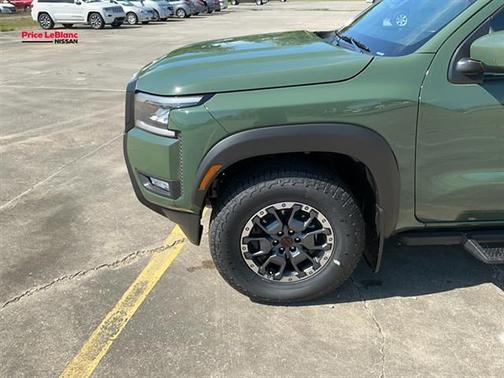 Green 2026 Nissan Frontier PRO-X
