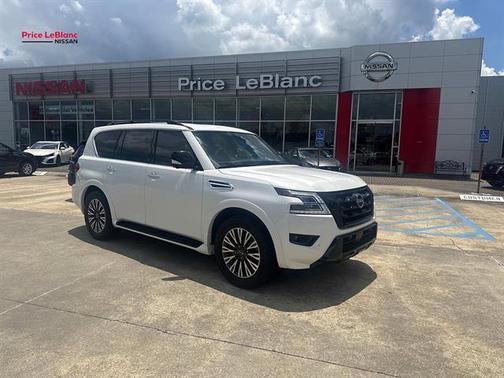 Aspen White Tricoat 2023 Nissan Armada SL