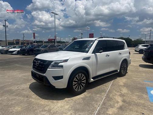 Aspen White Tricoat 2023 Nissan Armada SL