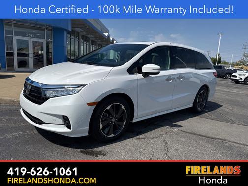 Platinum White Pearl 2024 Honda Odyssey