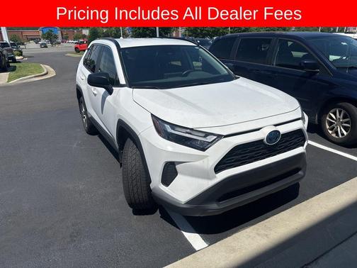 Ice Cap 2024 Toyota RAV4 Hybrid LE