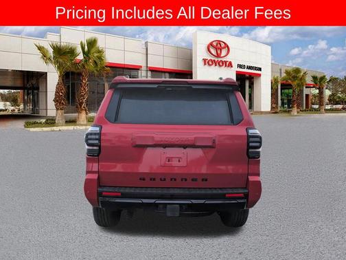 Supersonic Red 2026 Toyota 4Runner