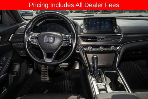 Platinum White 2022 Honda Accord Sport 1.5T