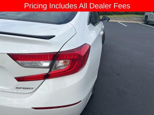 Platinum White 2022 Honda Accord Sport 1.5T