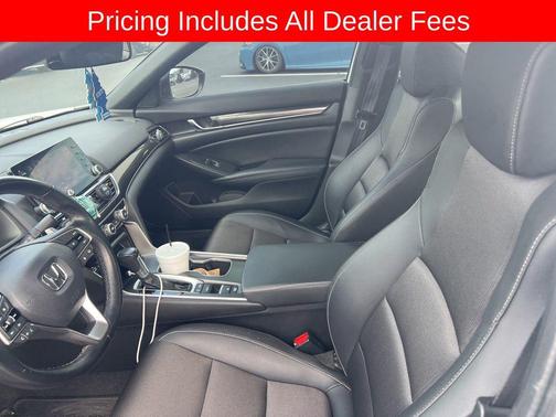 Platinum White 2022 Honda Accord Sport 1.5T