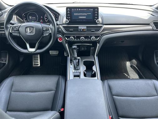 Platinum White 2022 Honda Accord Sport 1.5T