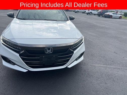 Platinum White 2022 Honda Accord Sport 1.5T