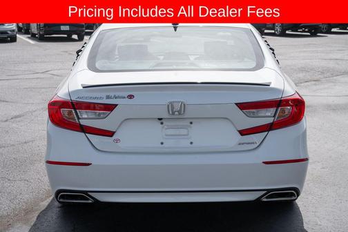Platinum White 2022 Honda Accord Sport 1.5T