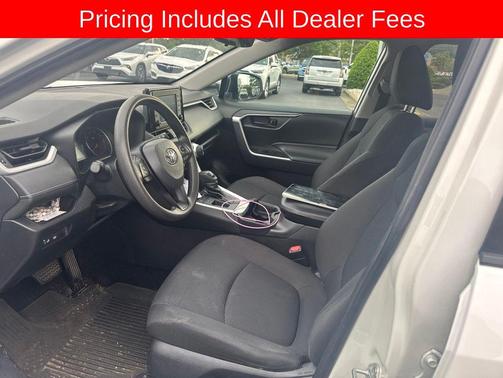 Super White 2021 Toyota RAV4 LE
