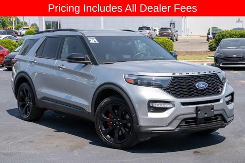 ICONIC SILVER METALLIC 2024 Ford Explorer ST