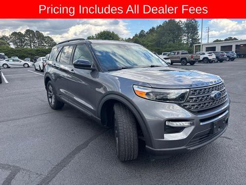 Carbonized Gray Metallic 2022 Ford Explorer XLT