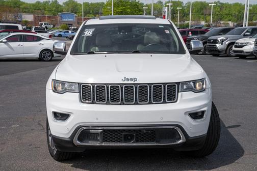 Bright White Clearcoat 2018 Jeep Grand Cherokee Limited