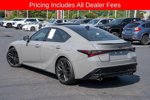 Gray 2023 Lexus IS 350 F SPORT Design