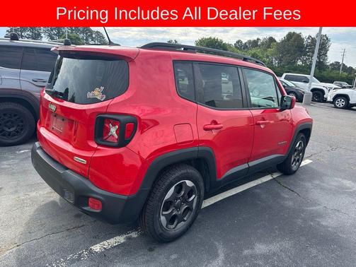 Colorado Red 2017 Jeep Renegade Latitude